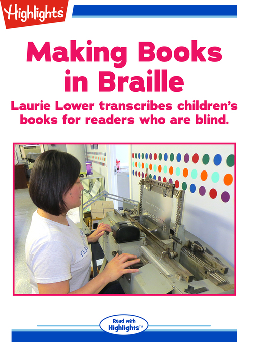 Title details for Making Books in Braille by Sara Matson - Available